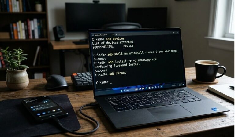 Lee más sobre el artículo ADB para servicio técnico Android: La herramienta   de software que todo reparador necesita dominar.
