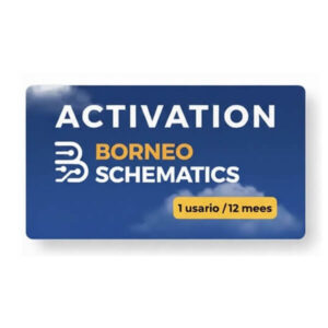 Borneo Schematics – 1 usuario – Activación 1 año (12 meses)