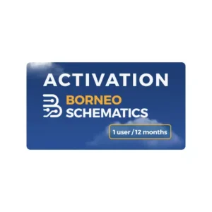 Activación Borneo Schematics (1 usuario / 12 meses)
