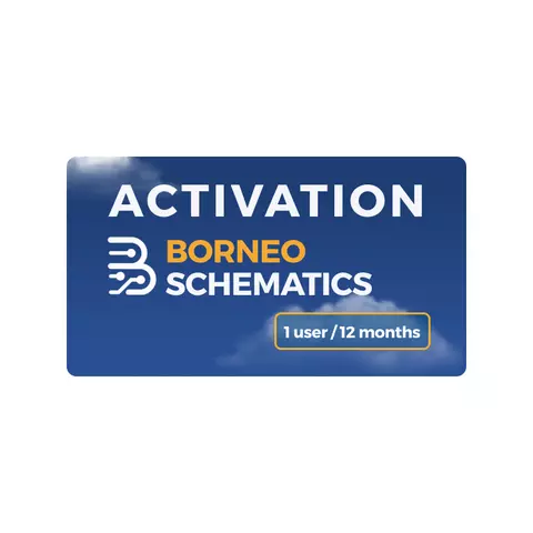Activación Borneo Schematics (1 usuario / 12 meses)