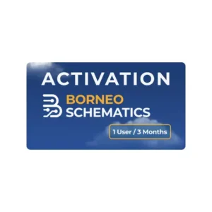 Activación Borneo Schematics (1 usuario / 3 meses)