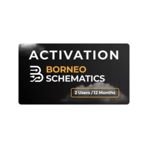 Activación Borneo Schematics (2 usuarios / 12 meses)