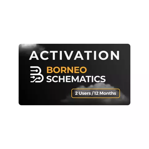 Activación Borneo Schematics (2 usuarios / 12 meses)